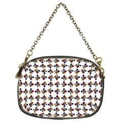 Mixed Abstract Colors Pattern Chain Purse (one Side) by dflcprintsclothing