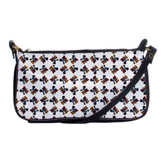 Mixed Abstract Colors Pattern Shoulder Clutch Bag by dflcprintsclothing