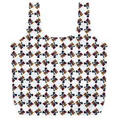 Mixed Abstract Colors Pattern Full Print Recycle Bag (xl)