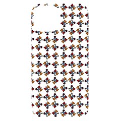 Mixed Abstract Colors Pattern Iphone 14 Black Uv Print Case by dflcprintsclothing