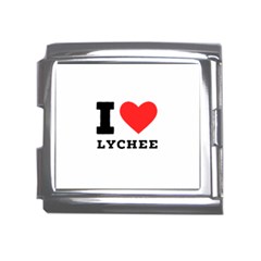 I Love Lychee  Mega Link Italian Charm (18mm) by ilovewhateva