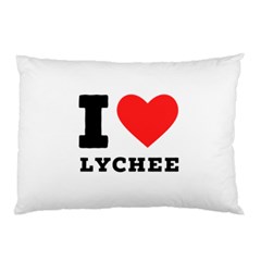 I Love Lychee  Pillow Case by ilovewhateva