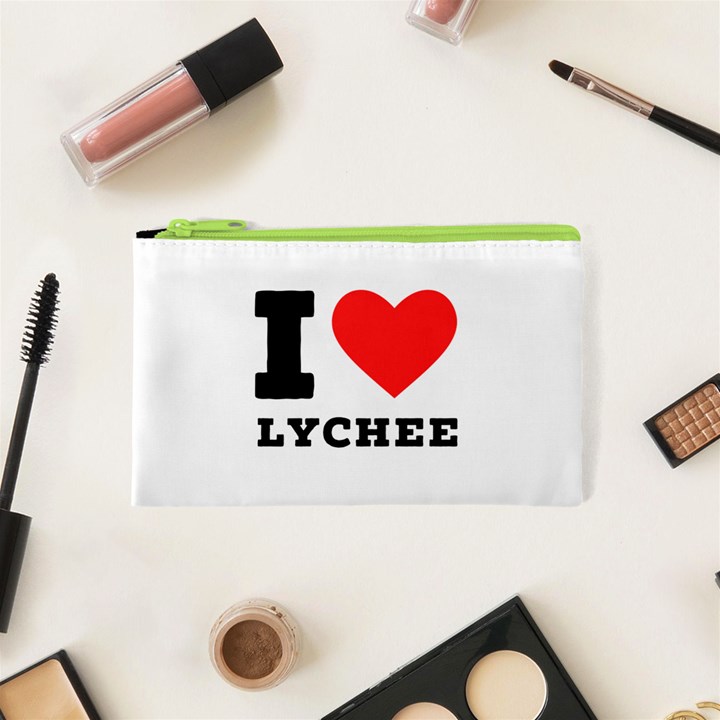 I love lychee  Cosmetic Bag (XS)