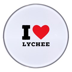 I Love Lychee  Wireless Fast Charger(white) by ilovewhateva