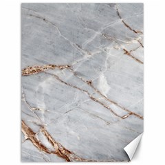 Gray Light Marble Stone Texture Background Canvas 12  X 16  by Vaneshart