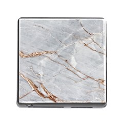 Gray Light Marble Stone Texture Background Memory Card Reader (square 5 Slot) by Vaneshart