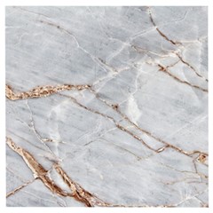 Gray Light Marble Stone Texture Background Wooden Puzzle Square by Vaneshart