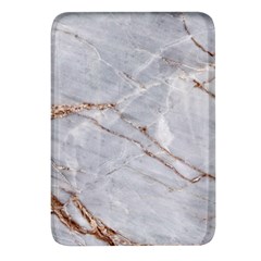 Gray Light Marble Stone Texture Background Rectangular Glass Fridge Magnet (4 Pack) by Vaneshart