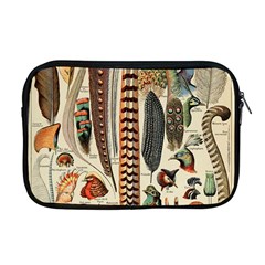 Feathers Birds Vintage Art Apple Macbook Pro 17  Zipper Case by Vaneshart