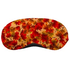 Wallpaper Background Autumn Fall Sleeping Mask by Vaneshart