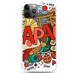 Earthquake And Tsunami Drawing Japan Illustration iPhone 12 Pro max TPU UV Print Case