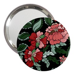 Beautiful Floral Vector Seamless Pattern 3  Handbag Mirrors