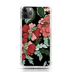 Beautiful Floral Vector Seamless Pattern iPhone 11 Pro Max 6.5 Inch TPU UV Print Case Front