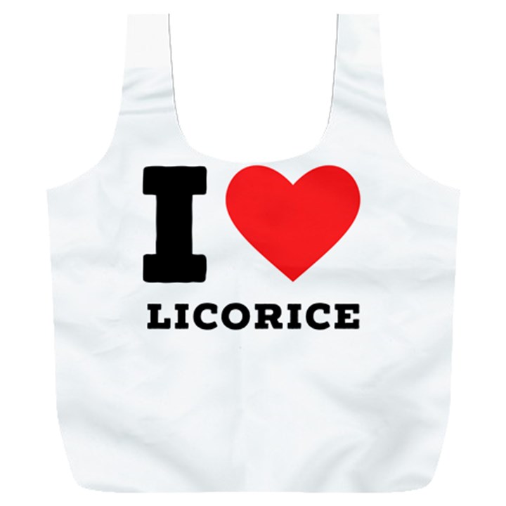 I love licorice Full Print Recycle Bag (XXL)