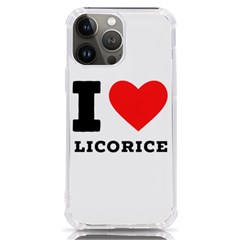 I Love Licorice Iphone 13 Pro Max Tpu Uv Print Case by ilovewhateva