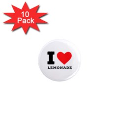 I Love Lemonade 1  Mini Magnet (10 Pack)  by ilovewhateva