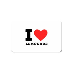 I Love Lemonade Magnet (name Card) by ilovewhateva