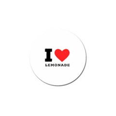 I Love Lemonade Golf Ball Marker by ilovewhateva