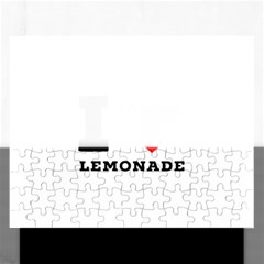 I Love Lemonade Rectangular Jigsaw Puzzl by ilovewhateva