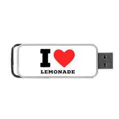 I Love Lemonade Portable Usb Flash (one Side) by ilovewhateva