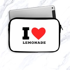 I Love Lemonade Apple Ipad Mini Zipper Cases by ilovewhateva