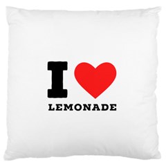 I Love Lemonade Standard Premium Plush Fleece Cushion Case (one Side) by ilovewhateva