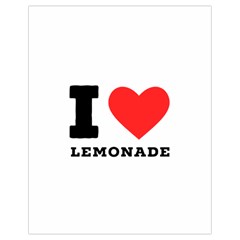 I Love Lemonade Drawstring Bag (small) by ilovewhateva