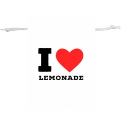 I Love Lemonade Lightweight Drawstring Pouch (xl) by ilovewhateva