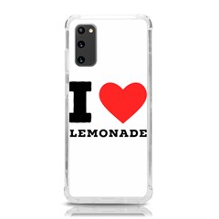 I Love Lemonade Samsung Galaxy S20 6 2 Inch Tpu Uv Case by ilovewhateva