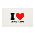 I love lemonade Banner and Sign 5  x 3  Front