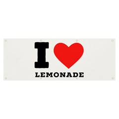 I Love Lemonade Banner And Sign 8  X 3  by ilovewhateva