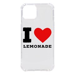 I Love Lemonade Iphone 14 Tpu Uv Print Case by ilovewhateva