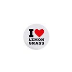 I love lemon grass 1  Mini Buttons Front