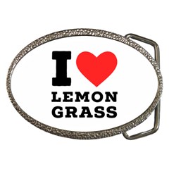 I Love Lemon Grass Belt Buckles by ilovewhateva