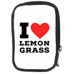 I Love Lemon Grass Compact Camera Leather Case by ilovewhateva