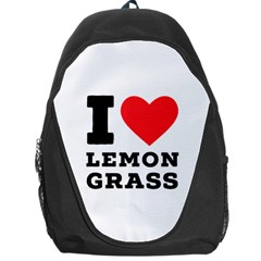 I Love Lemon Grass Backpack Bag by ilovewhateva