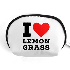 I Love Lemon Grass Accessory Pouch (medium) by ilovewhateva