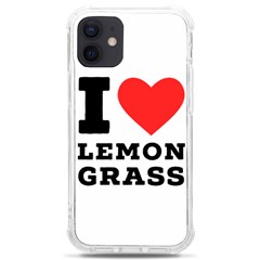 I Love Lemon Grass Iphone 12 Mini Tpu Uv Print Case	 by ilovewhateva