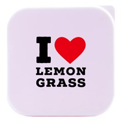 I Love Lemon Grass Stacked Food Storage Container by ilovewhateva