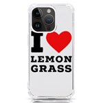 I love lemon grass iPhone 14 Pro TPU UV Print Case Front