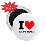 I love lavender 2.25  Magnets (10 pack)  Front