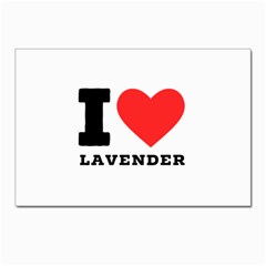 I Love Lavender Postcards 5  X 7  (pkg Of 10) by ilovewhateva