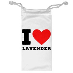 I Love Lavender Jewelry Bag by ilovewhateva