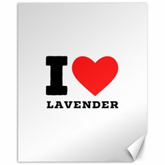 I Love Lavender Canvas 11  X 14  by ilovewhateva