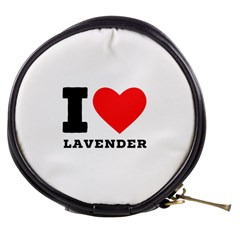 I Love Lavender Mini Makeup Bag by ilovewhateva