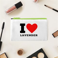 I Love Lavender Cosmetic Bag (xs) by ilovewhateva