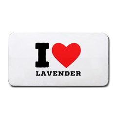 I Love Lavender Medium Bar Mat by ilovewhateva