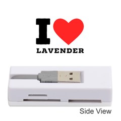 I Love Lavender Memory Card Reader (stick) by ilovewhateva