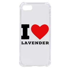 I Love Lavender Iphone Se by ilovewhateva