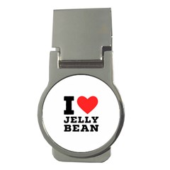 I Love Jelly Bean Money Clips (round)  by ilovewhateva